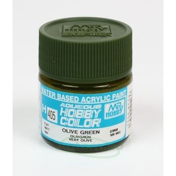 Mr Hobby Aqueous color H-405 Olive Green